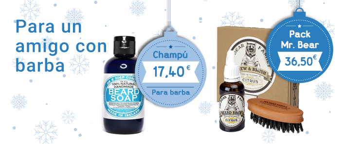Ideas regalos para hombres: Para hombres con barba