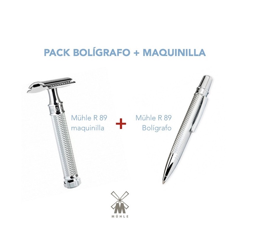 PACK Bolígrafo R 89 + Maquinilla R 89 twist Mühle