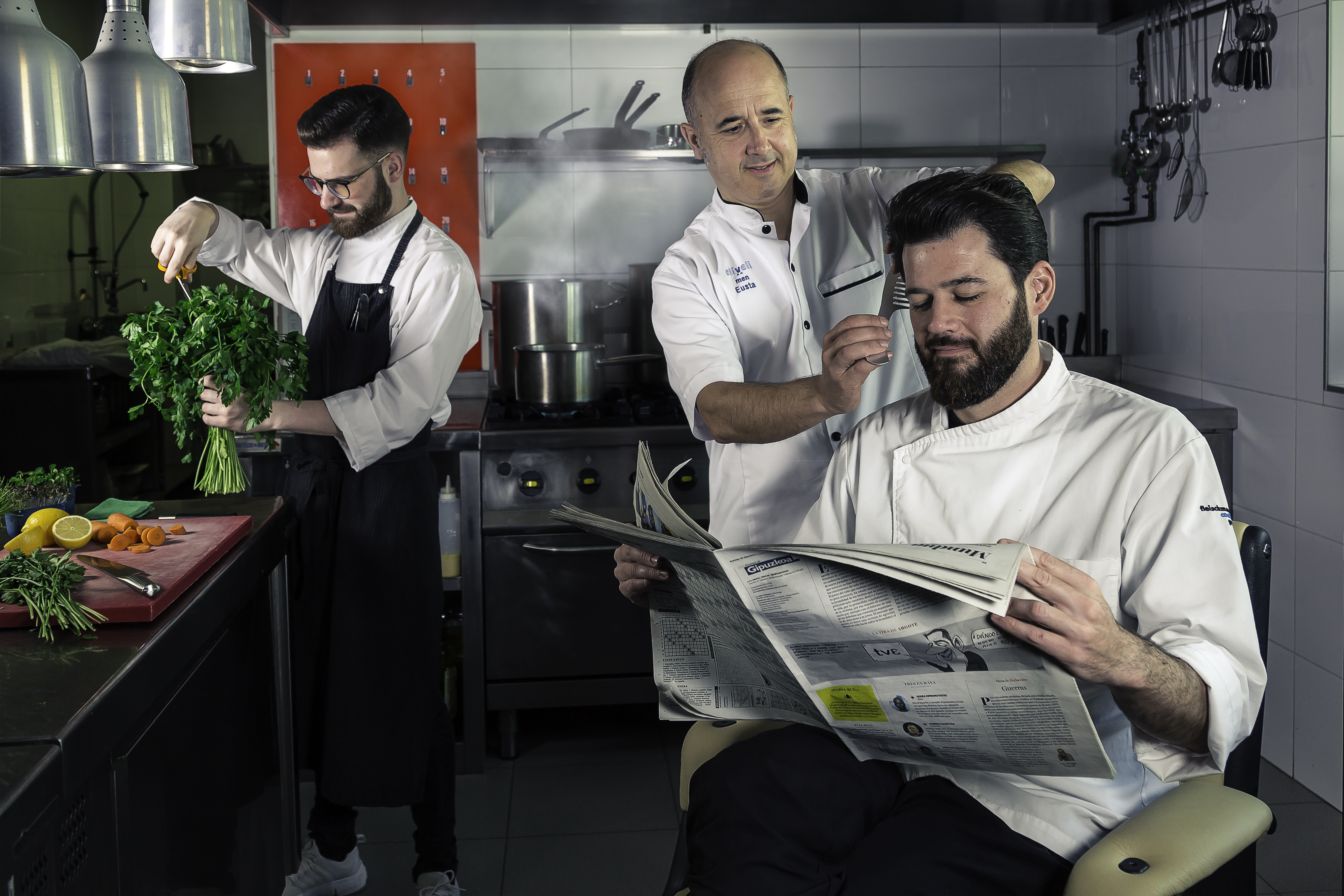 ¿En qué se parecen un barbero y un cocinero?