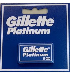 Cuchillas de Afeitado Clásico Gillette Platinium 5 hojas