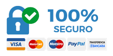 100% Pago Seguro con Certificado SSL